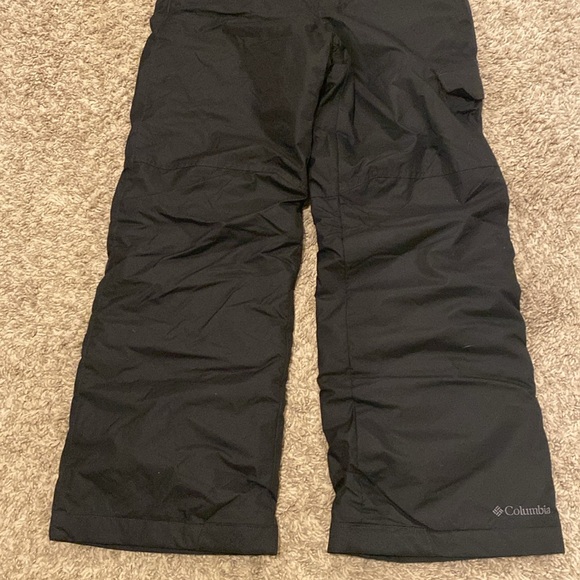 Columbia Black Snowpants Medium 10/12 Adjustable Waist - Picture 2 of 10